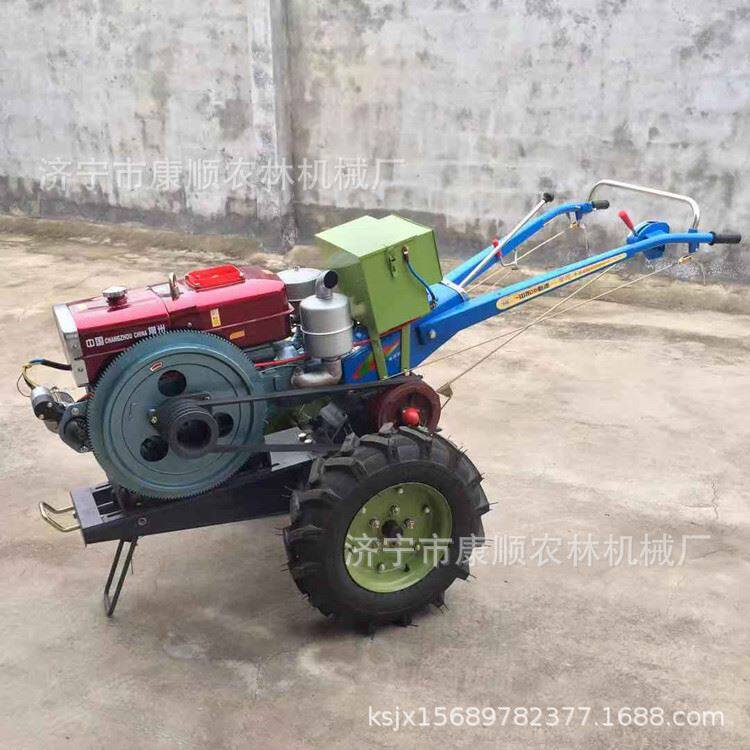 农田水田耙地机 坡地打田开沟机价格 18马力手扶旋耕机视频