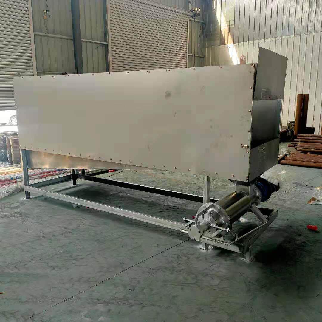 养殖场不锈钢微滤式滚筒粪便固液干湿分离机猪牛羊粪便环保设备