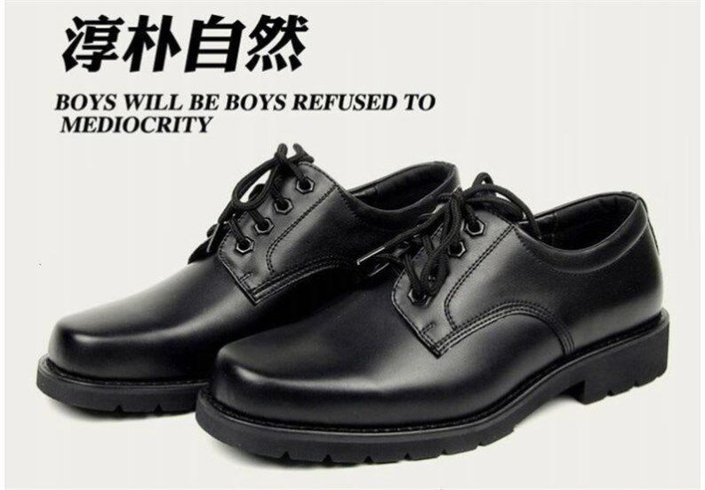 真皮正品钢头钢底户外男特种兵常服休闲防砸鞋真皮大头劳保鞋