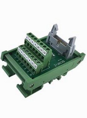 IDC14P-C 端子台 KINGPOW(肯博)端子台 IDC14P-C 牛角转端子 DIN