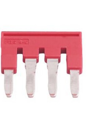 3030255 端子配件 插拔式桥接件 6.2mm 4Pin位 红色 FBS 4-6