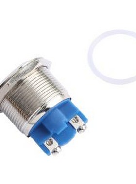 22C-PZ-S 按钮开关 2件套汇君 22mm防水金属按钮开关高头平面弧面