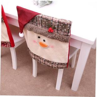 cover chair Decoration elderly Christmas hotel Home