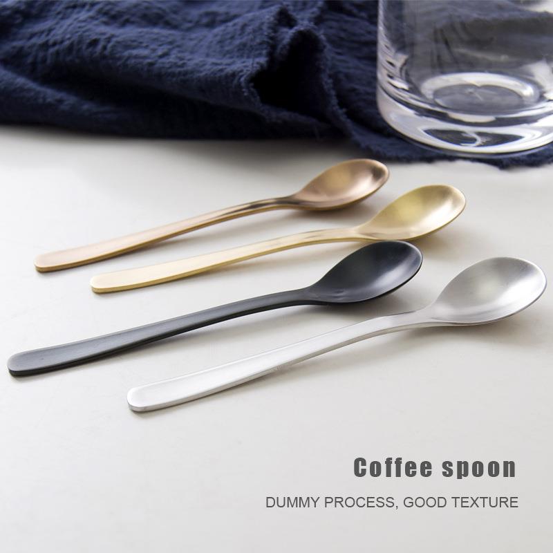 Japanese design 304 stainless steel coffee stirring 咖啡勺