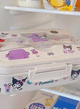 Miniso Cinnamoroll Kuromi My Melody Heatable Lunch Box Stud