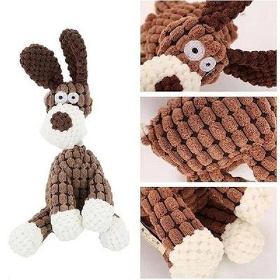 Dog Toys, Immortal Squeaker Plush Toy For Aggressive