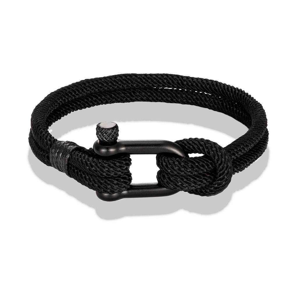 Men U shape Survival Bracelet Outdoor Camping Rescue
