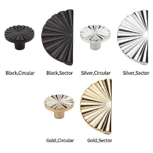 2pcs Home Decor Wardrobe Kitchen Cupboard Pulls Round