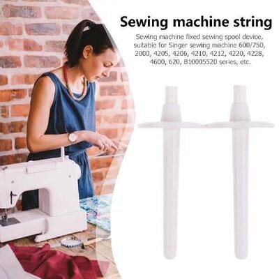 2pcs Spool Pins Spoon Stand Holder Household Female Sewing
