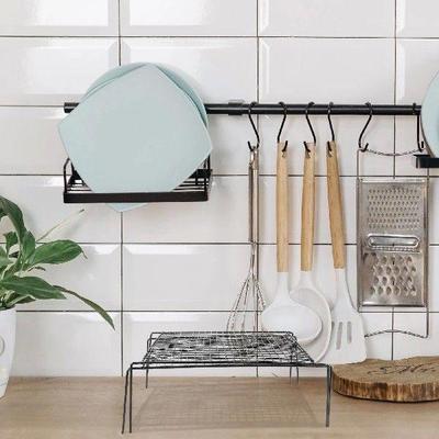 Adjustable Telescopic Kitchen ganizer Rack Rack Iron