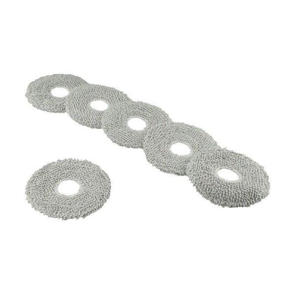 Appliance Floor Cleaning Cloth Light Gray Microfiber Mop