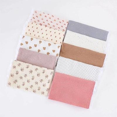 Summer Cotton Gauze Baby Swaddle Blanket Designs Ruffle Lac