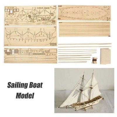 3-D Wooden Puzzle DIY Ship Craft Model Kits for Teenager