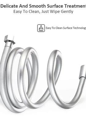 1.5/2/3M PVC Handheld Shower Head Hose Universal Flexible An