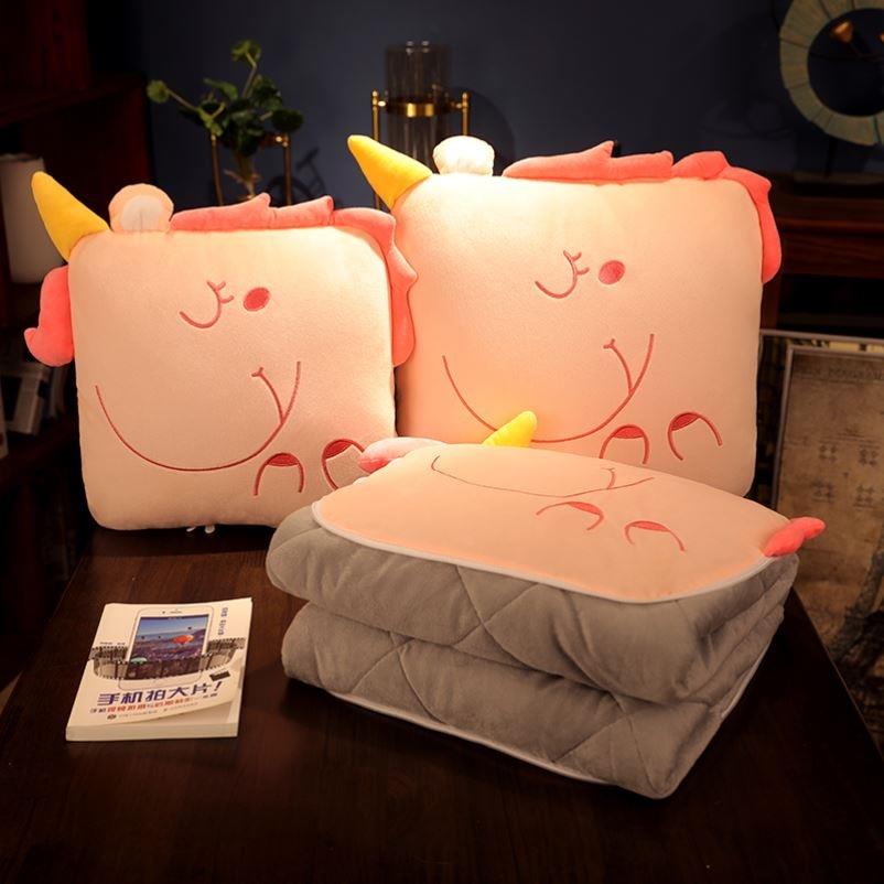 Ins wind Nordic plush hold pillow covers sofa pillows car