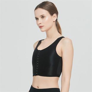 Chest Side Binder Breast Buckl Breathable Women
