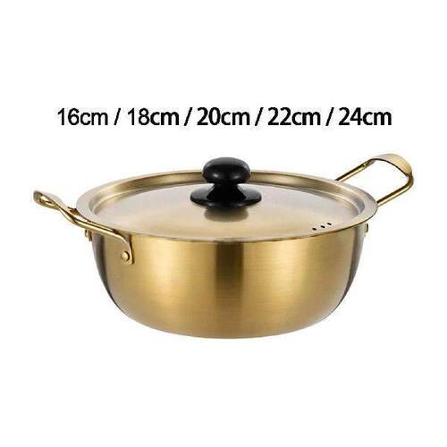 Korean Ramen Cooking Pot Multiuse Practical Sturdy Cookware