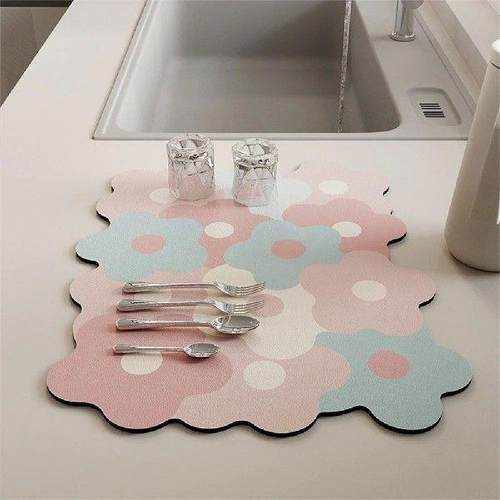 Drain Pad Norse Irregular Flower Rubber Thickness 4mm