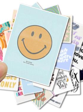 25Pcs Inspirational Quote Stickers Aesthetic Motivational De