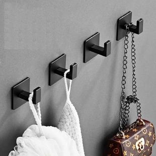 1-4pcs Strong Adhesive Wall Hook Sticker Hanging Coat Rack C