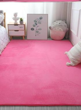 Fluffy Area Rugs for Bedroom Shaggy Floor Mat Carpet 地毯垫