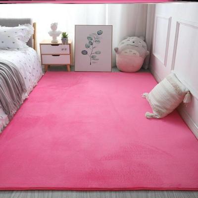 Fluffy Area Rugs for Bedroom Shaggy Floor Mat Carpet 地毯垫