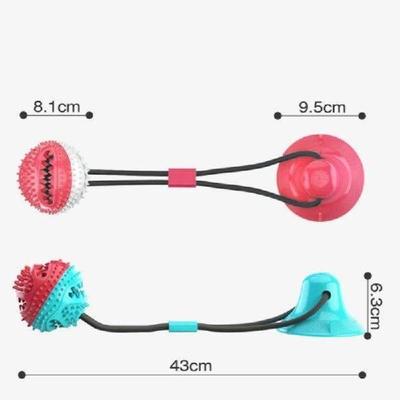 Large Dog Ball Toys Suction Chew Toy Toothing Clean Golden
