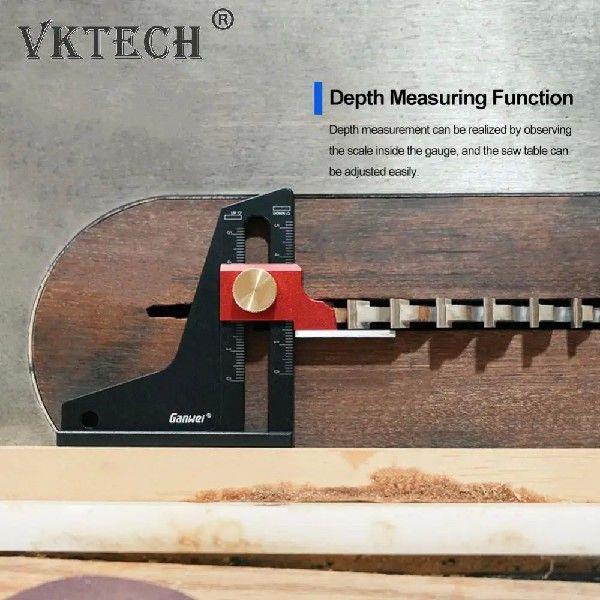 Woodworking Precision Height Gauge Depth Measurement Tool