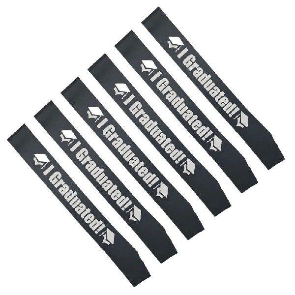 6 Pcs Graduation Party Sash Ceremonial Belt Decorative