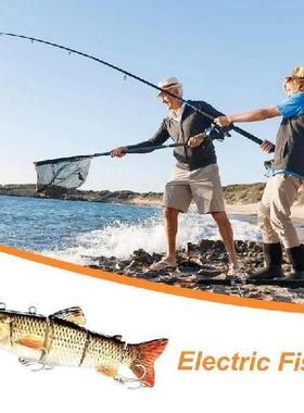 Animated Fishing Lure Realistic Robotic Swimming Fishing
