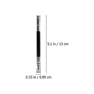 12 Pcs Pencil Lengthener Stainless Steel Holder School