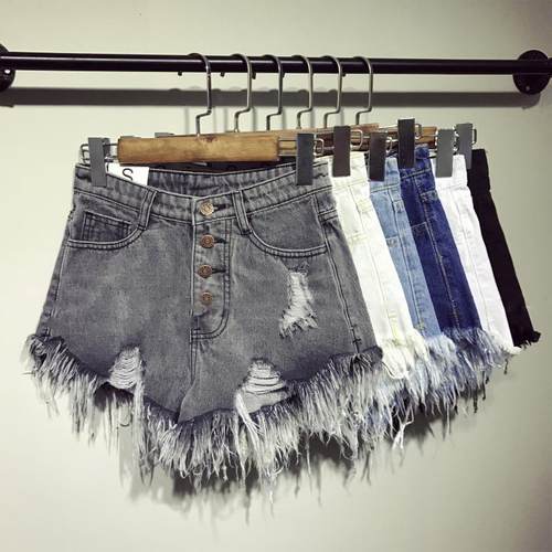 female fashion casual summer cool women denim booty Shorts h