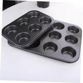 Pan Cake Tray Muffin Cupcake Baking Mold Cup Bakeware 蛋糕