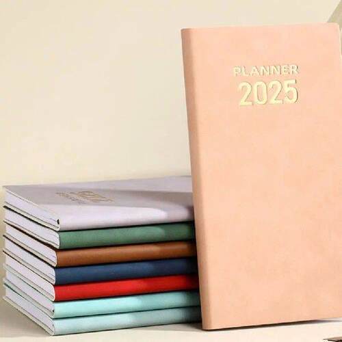 A6 2025 Agenda Planner Note 60 Pages Paper 2025 Journal
