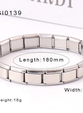 Stainless steel brlet electroplated detachable European and