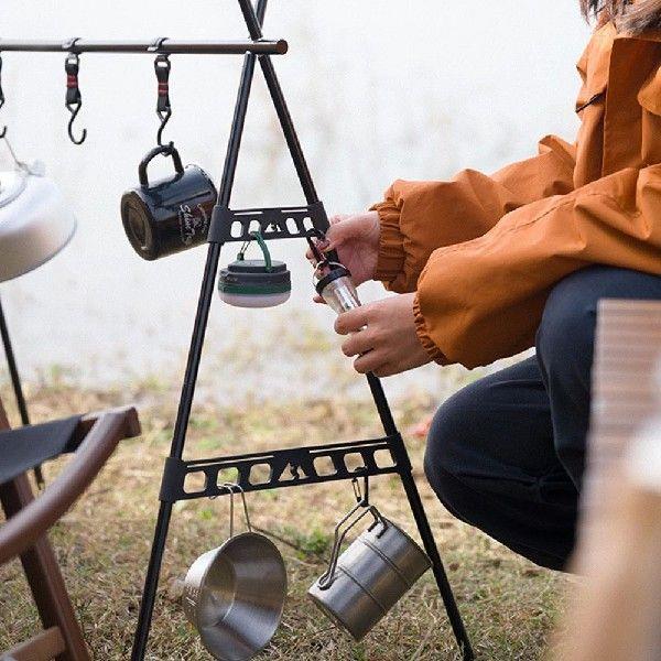 Hanging Buckle Tough Nylon Triangle Shelf Hanger