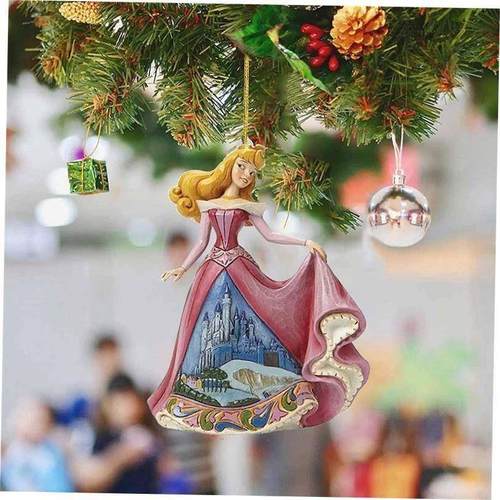 Flat Princess Christmas Pendant Xmas Tree Decorations Carto