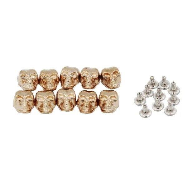 10pcs/Set Rivets Studs Buttons Punk Rock for DIY Spikes