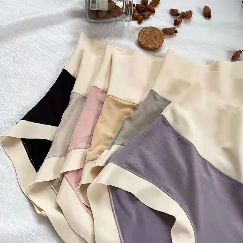 女三角裤高腰薄款纯棉抗菌裆收腹