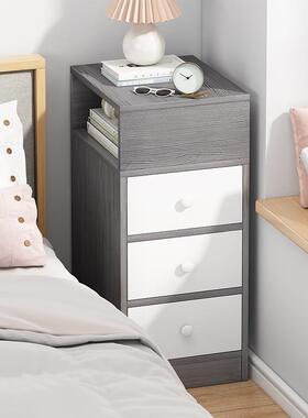 五斗柜储物T028柜床家用卧现室头柜子靠收纳柜墙简约代客厅夹缝抽