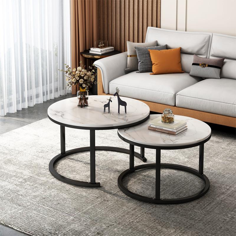 茶几组合家小桌子新款客厅用户小型B013轻奢现代圆形简约网红小茶