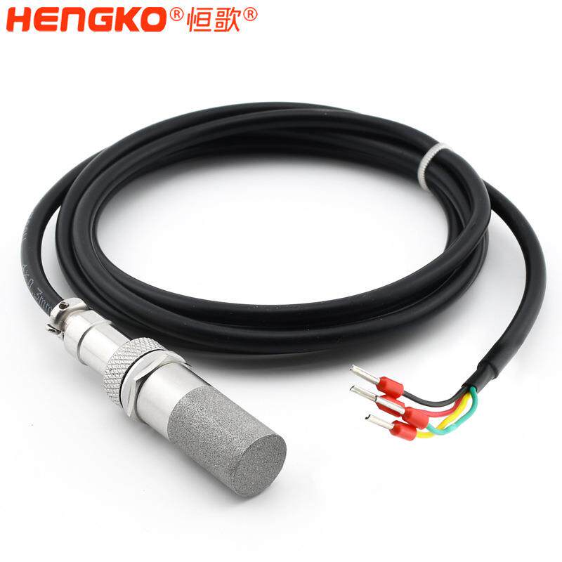 厂家直供防水I2C温湿度传感器不锈钢探头高精度温湿度变送器探头