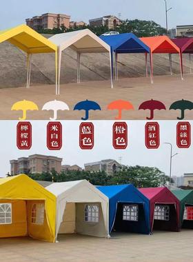 户外防汽晒停车棚家用车遮阳棚ETQ移动车棚网红夜雨市摆摊帐棚子