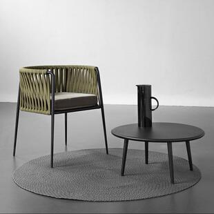 北约欧外户外藤椅茶几阳台露简休闲天酒吧桌22201椅咖啡厅室藤编