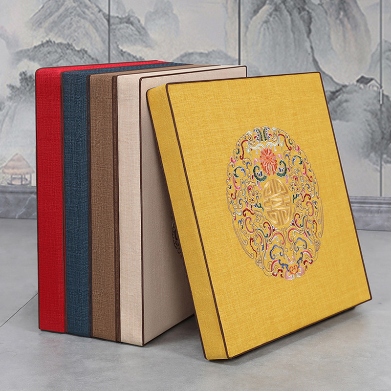 中式红木沙发坐垫太师圈椅实木官帽餐茶桌椅子乳胶棕座垫海绵定制