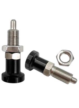 SXPAN/SXPKN5/6/8/10/12/16/16L不锈钢分度销细牙旋钮柱塞分割销