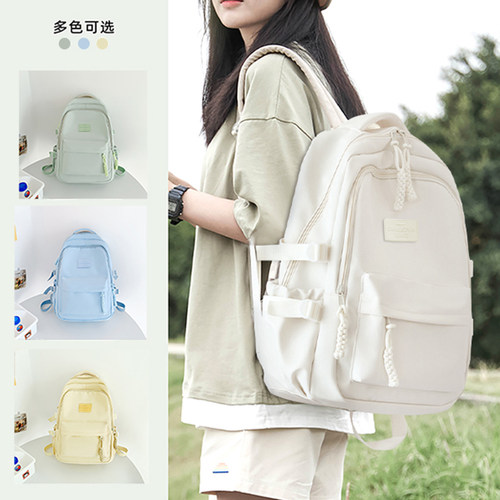 户外通勤大学生女轻便时尚双肩包