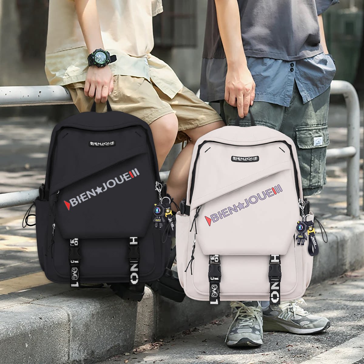 双肩包2026大学生小众旅行书包男生休闲初中高中生大容量新款女孩