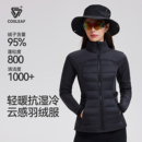 科里芙轻薄羽绒服女秋冬新款 运动外套 保暖内胆防寒服加厚防水修身