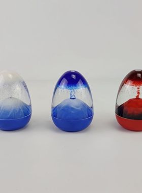 带底座火山蛋壳油漏创意